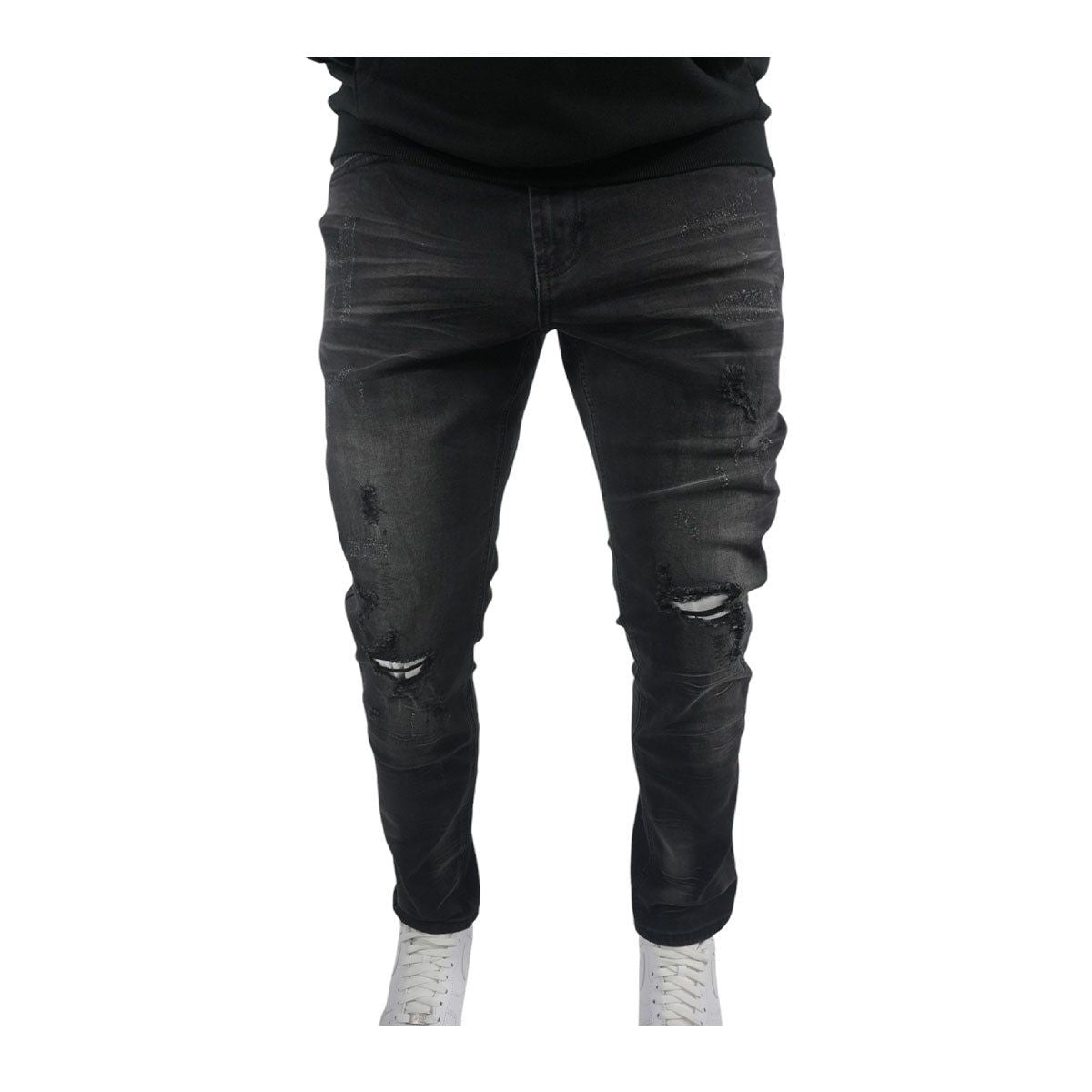 Premium Milano Black White Jeans