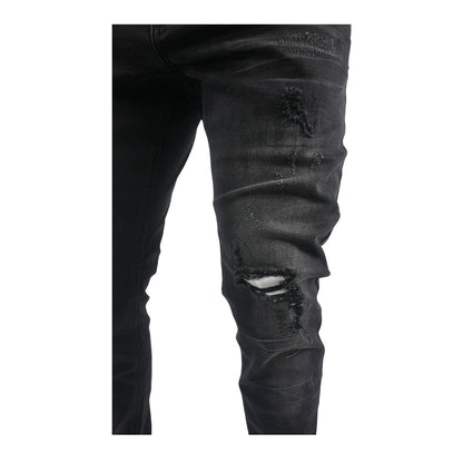 Premium Milano Black White Jeans