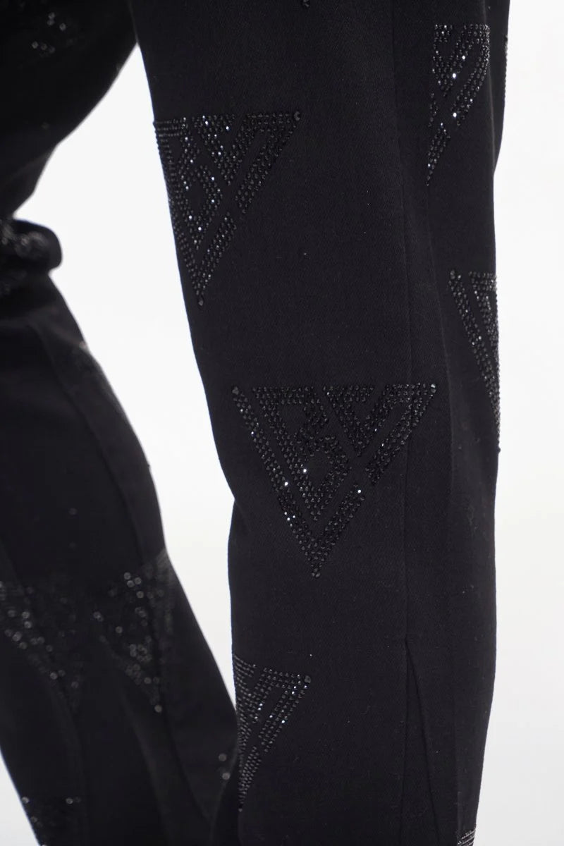 Valabasas Show Stacked Flare Jeans