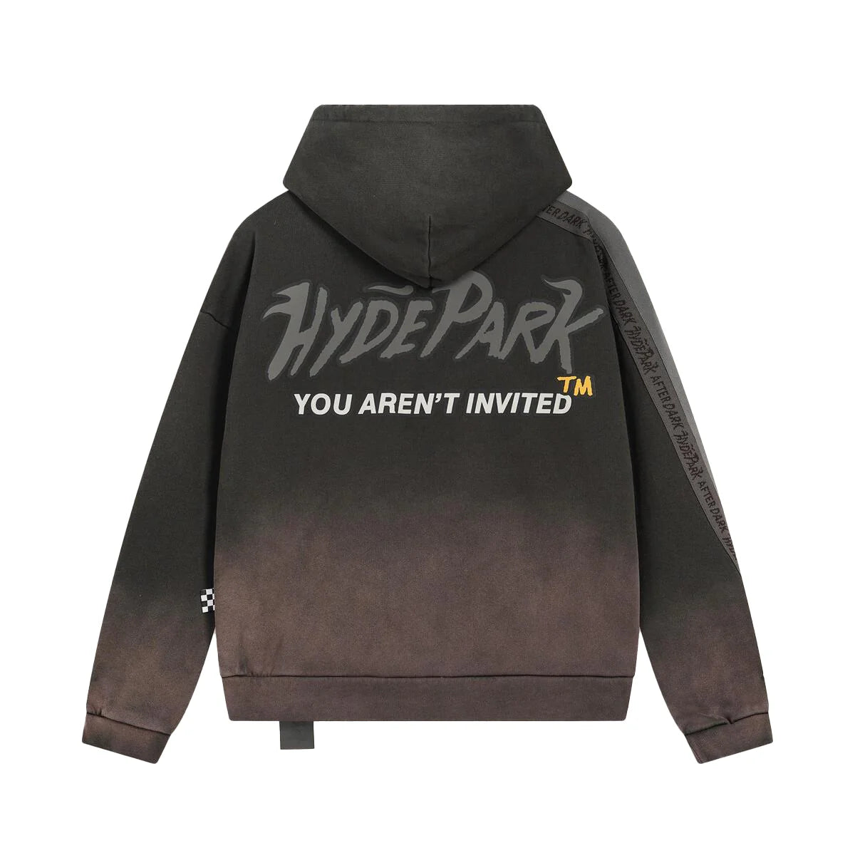 Hyde Park Race To The Top Off Black Hoodie
