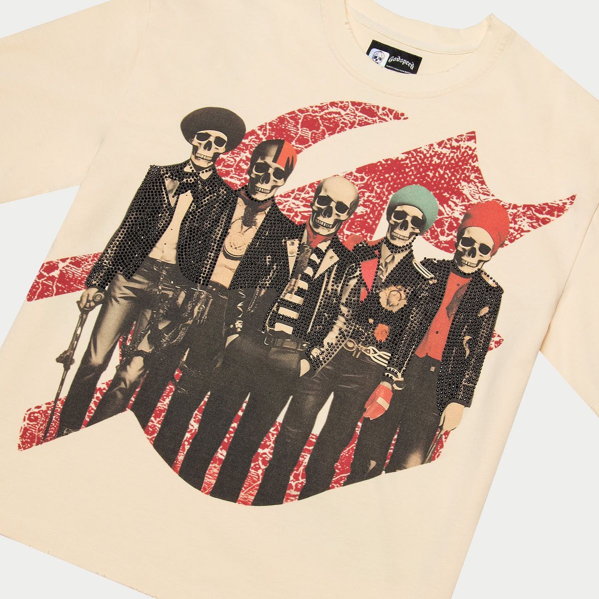 Godspeed Guitar Heros Studed Bone