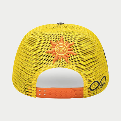 Godspeed Forever Trucker Yellow/Orange Hat