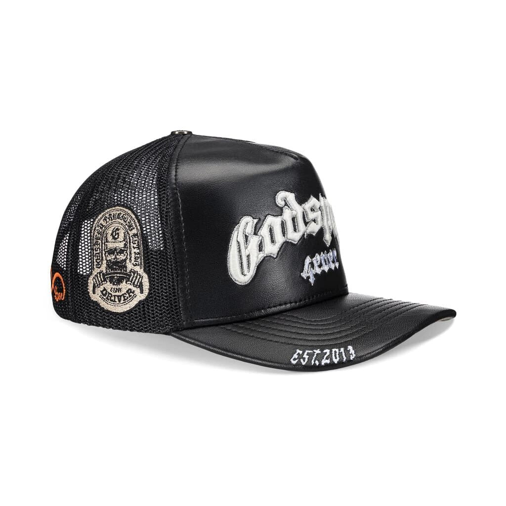 Godspeed Forever Leather Trucker Hat