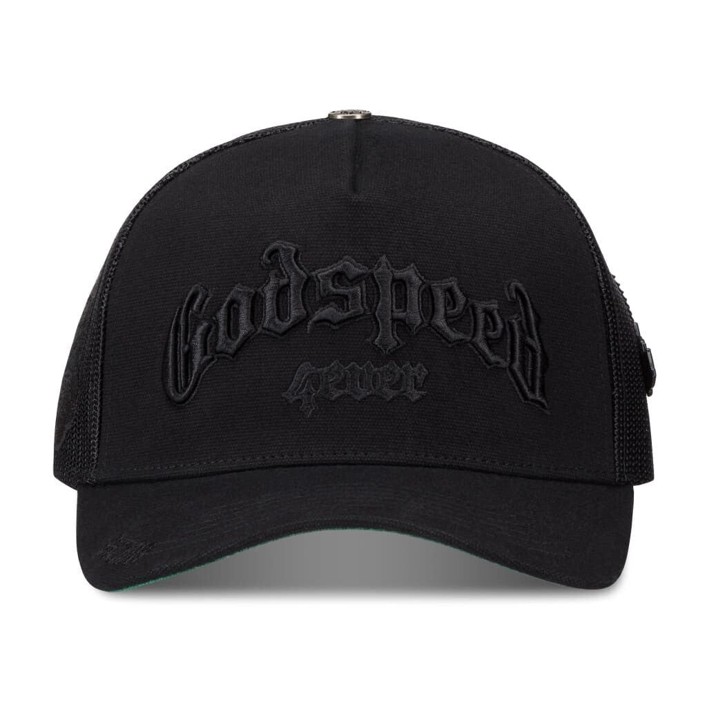 Godspeed Forever Trucker Vanta Black Hat