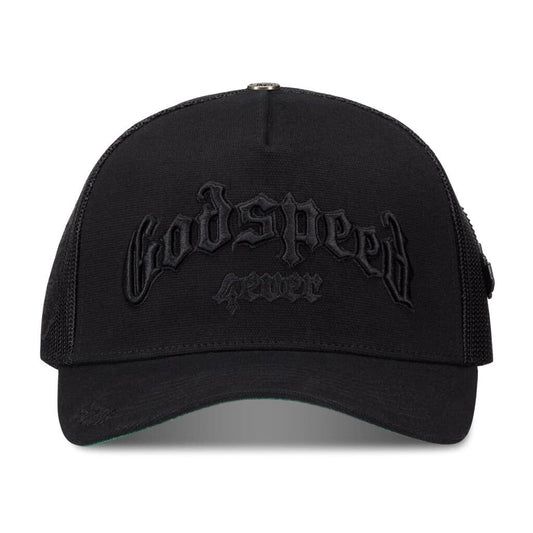Godspeed Forever Trucker Vanta Black Hat