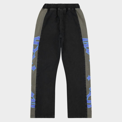 Godspeed Courtside Sweatpants Black/Grey/Blue