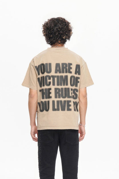 Valabasas Victim Khaki Tee