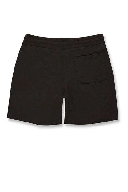 Jordan Craig Black Fleece Shorts