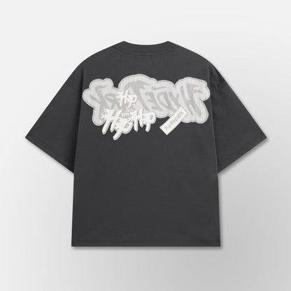 Hyde Park Black Monochrome Tee