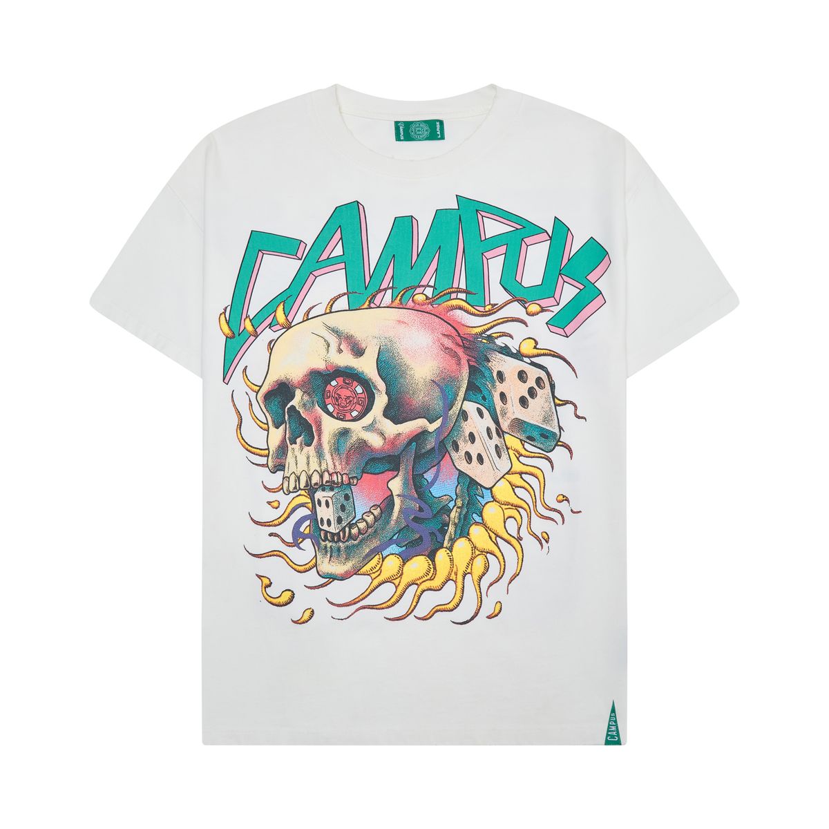 Campus Goods Nocturne White Tee