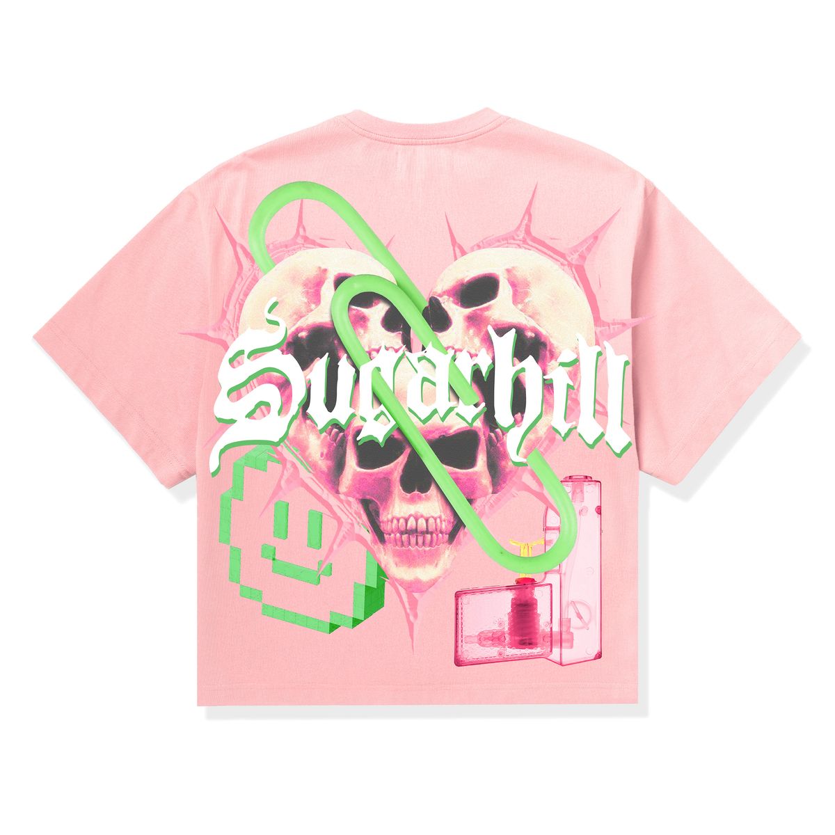 Sugarhill Paperclip Pink Tee