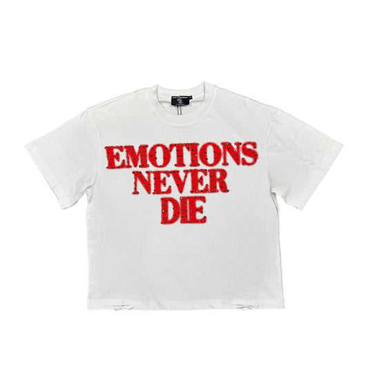 Mixed Emotion End Rhintestone Tee