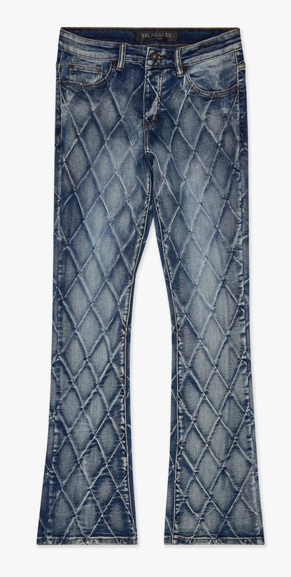 Valabasas Tire Stacked Jeans