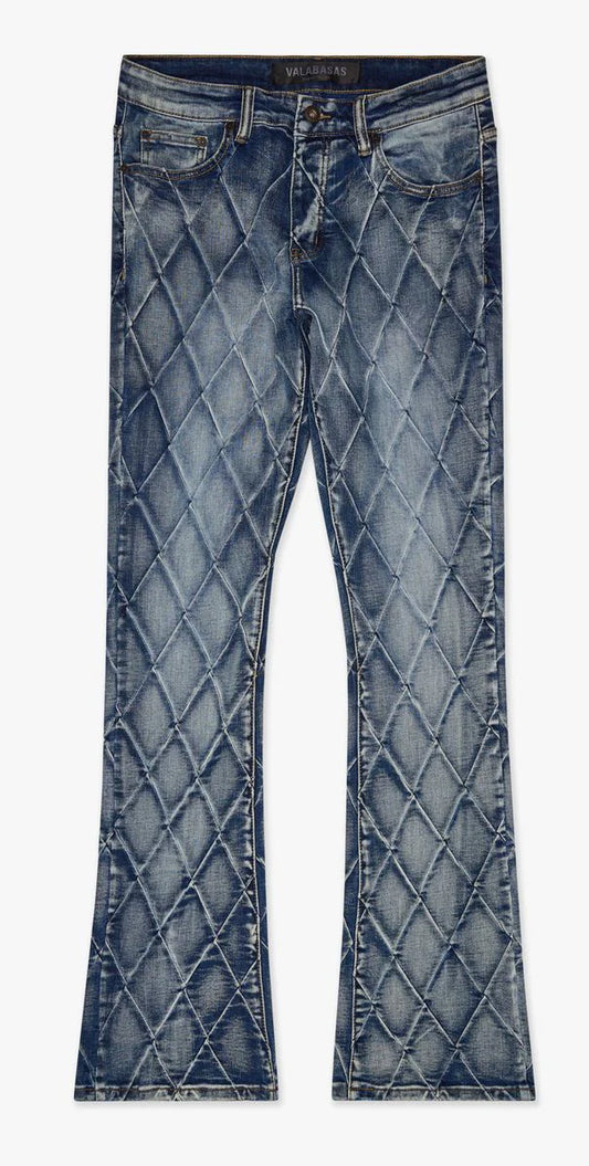 Valabasas Tire Stacked Jeans