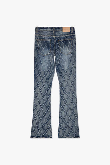 Valabasas Tire Stacked Jeans