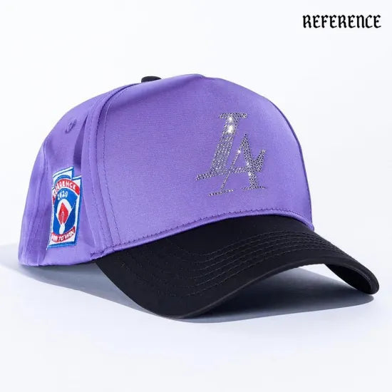 Paradise LA Hat (Purple/Black)