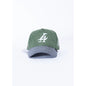 Paradise LA Hat Corduroy (Green/Grey)