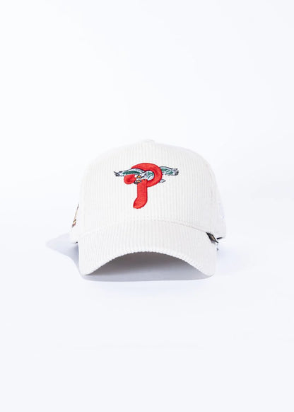 Paradise Philly Hat (White Corduroy)