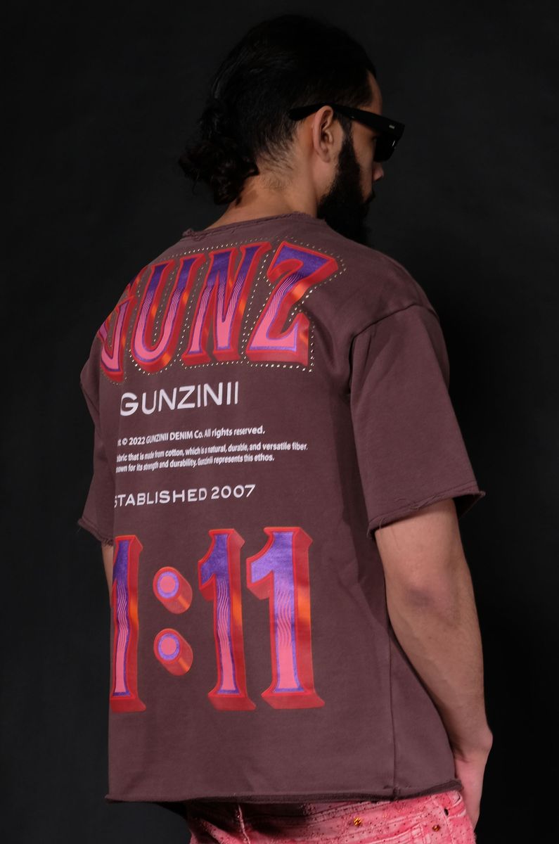 Gunzinii Brown 11:11 Tee