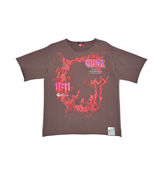 Gunzinii Brown 11:11 Tee