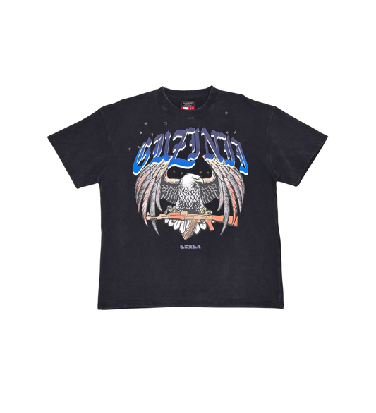 Gunzinii Eagle Black Tee