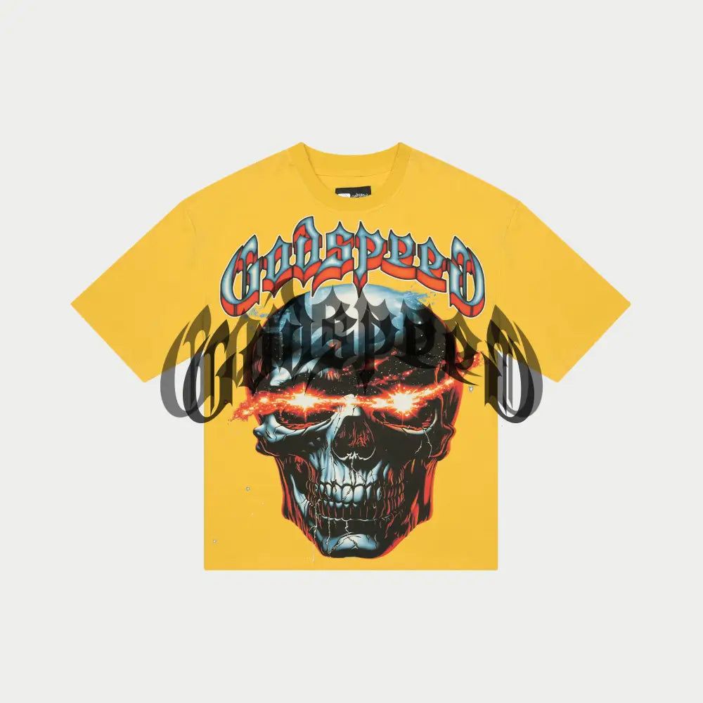 Godspeed Galaxsee Yellow Tee