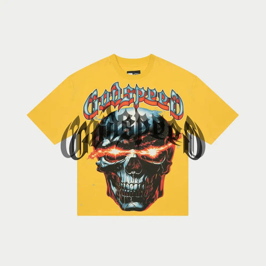 Godspeed Galaxsee Yellow Tee