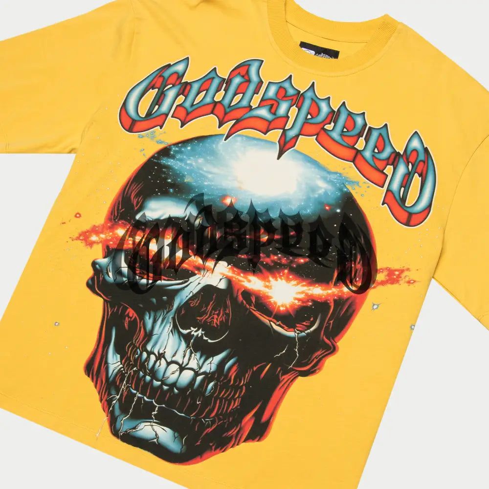 Godspeed Galaxsee Yellow Tee