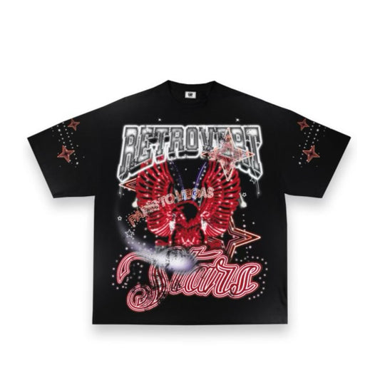 Retrovert Black City Tee