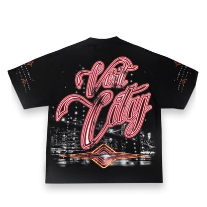 Retrovert Black City Tee