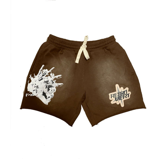 Retrovert Mocha Shorts