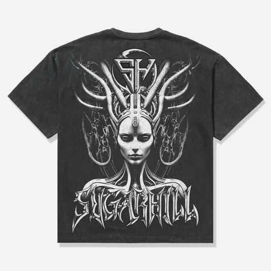 Sugar Hill MEDUSA" T-SHIRT (BLACK VINTAGE