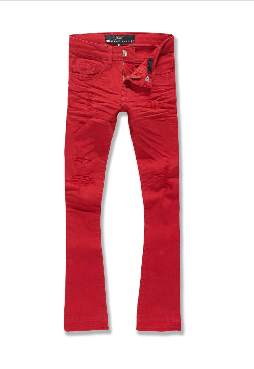 Jordan Craig Red Martin Stacked Jeans