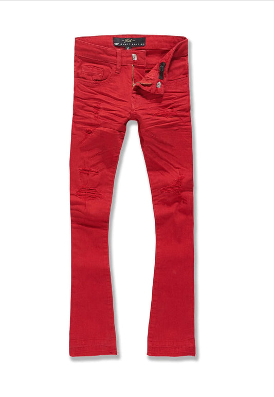 Jordan Craig Red Martin Stacked Jeans