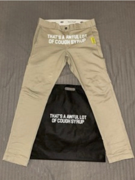 That’s An Awful Lot Of Cough Syrup Pants