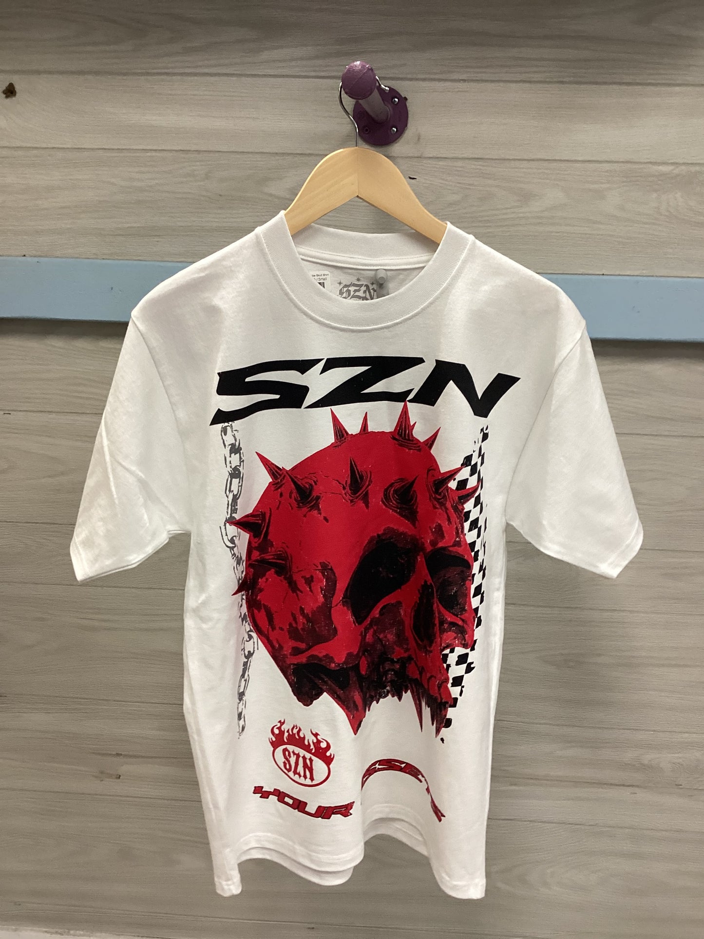 SZN Spike Skull Shirt