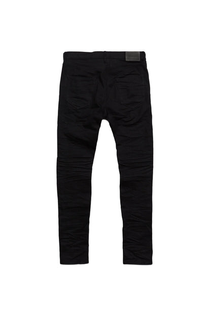 Purple Skinny Black Jean