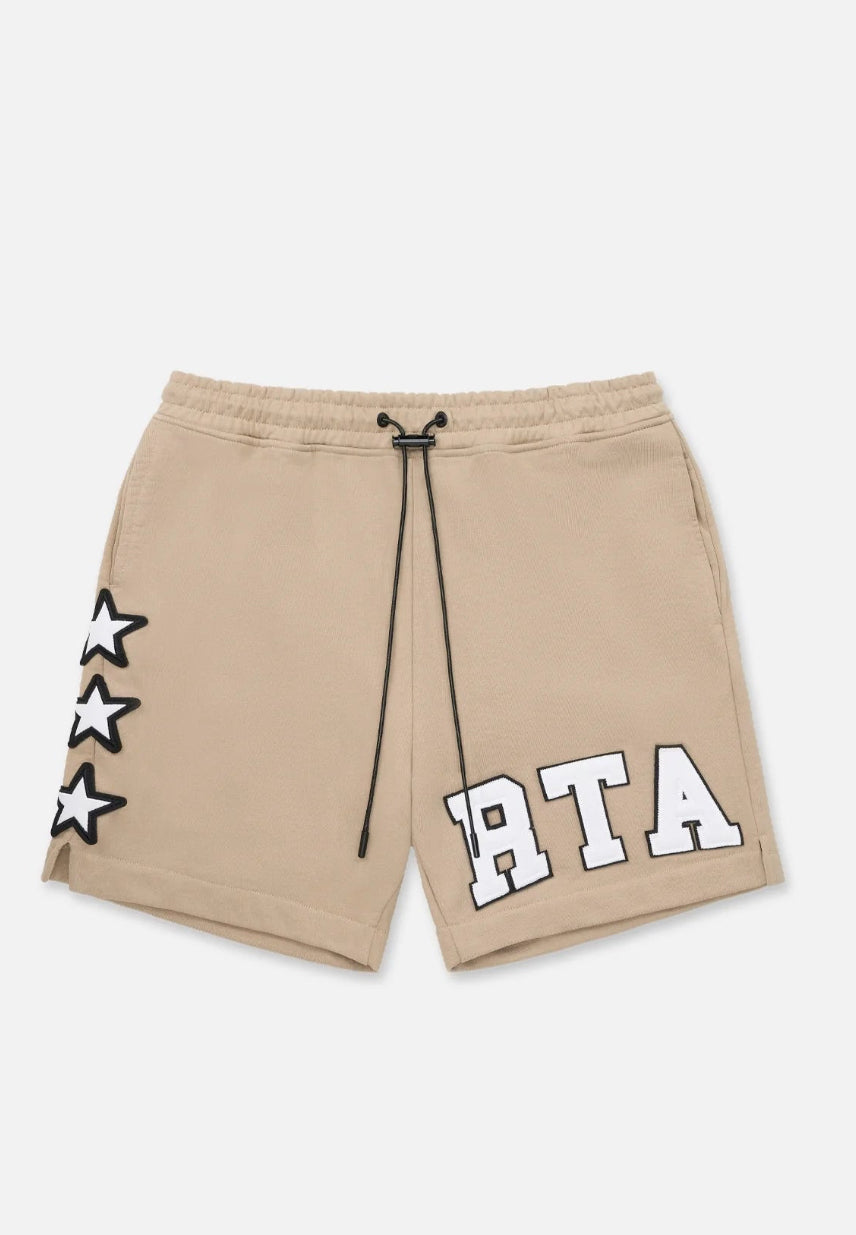 RTA Nude Fleece Shorts
