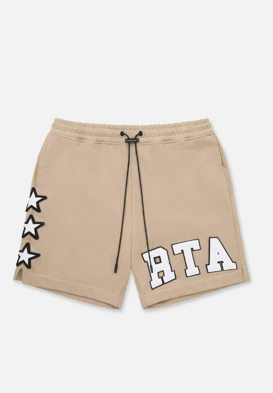 RTA Nude Fleece Shorts