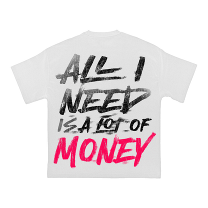 Wknd Riot Maneki Neko Shirt White
