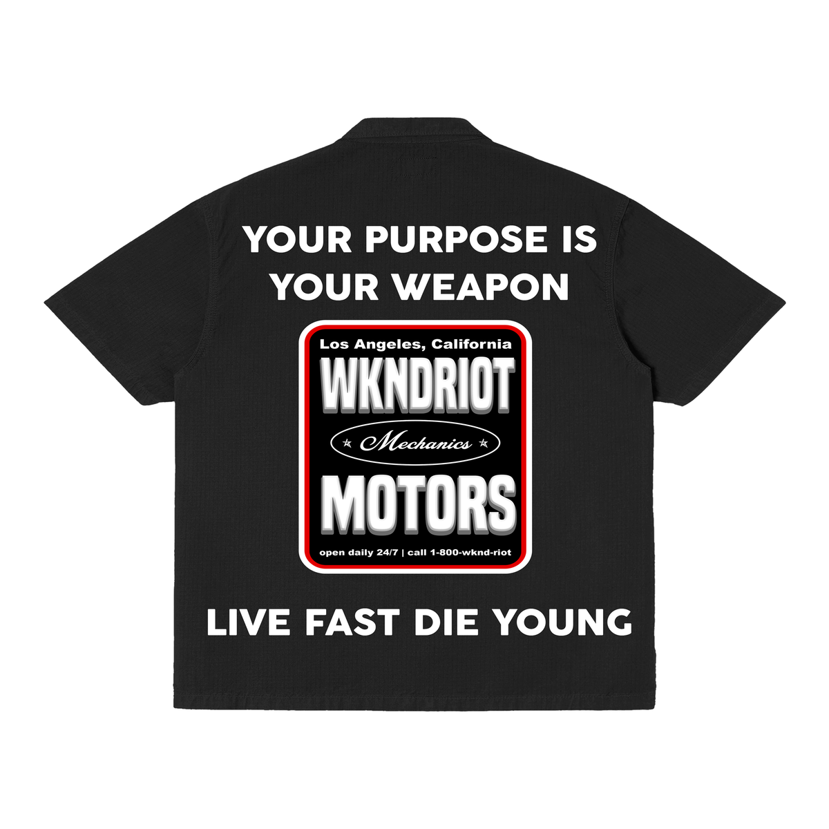Wknd Riot Motors Black