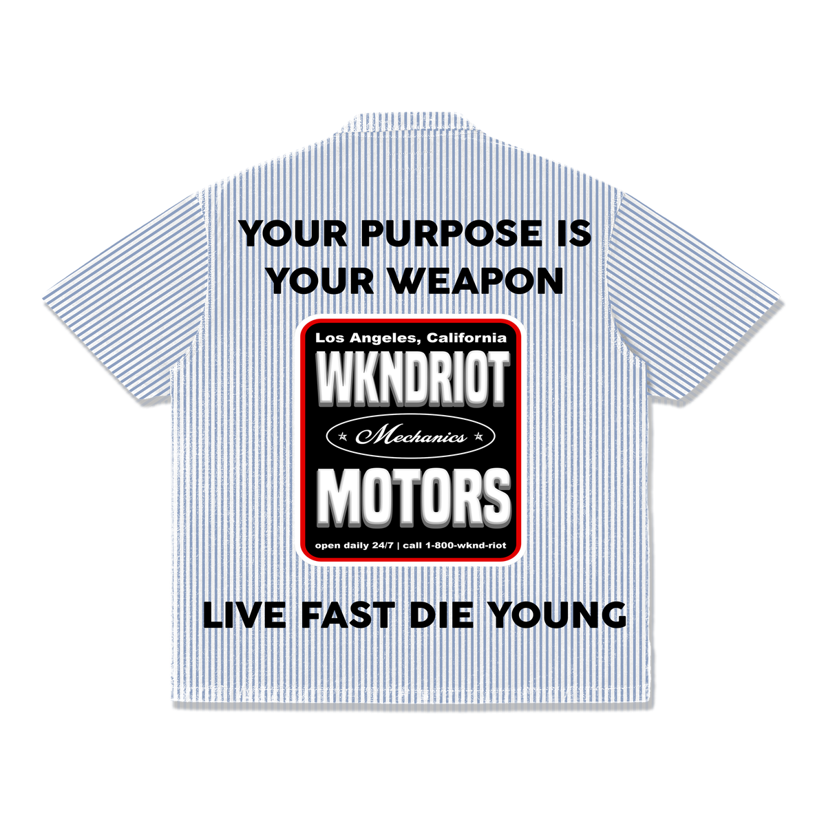 Wknd Riot Motors Blue