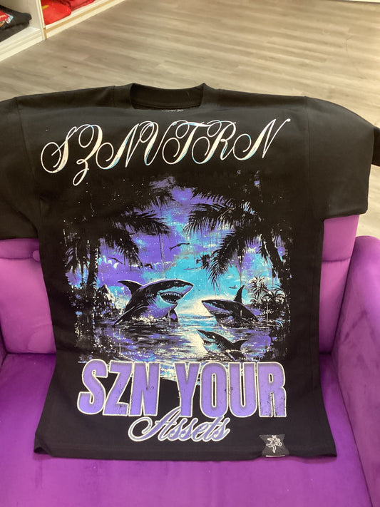 SZN Paradise Shirt Black