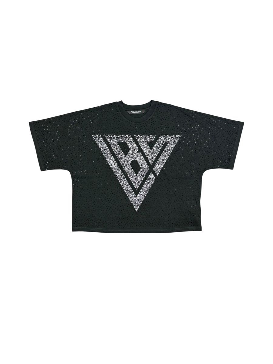 Valabasas Constellation Black Rhinestone Tee