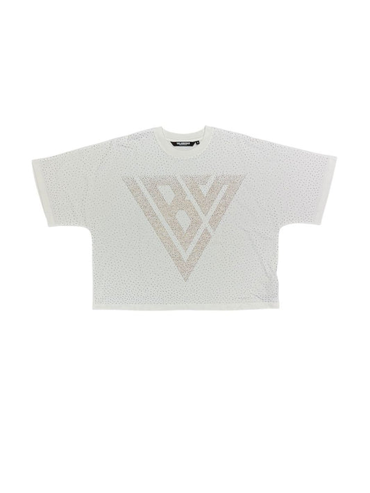 Valabasas Constellation White Rhinestone Tee