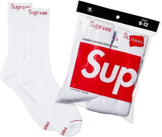 Supreme Hanes Crew Socks