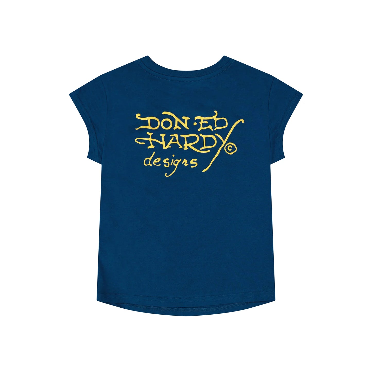 Ed hardy LKS SKULL RHINESTONE CAP SLEEVE TEE