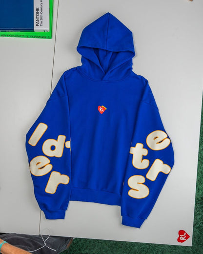 Red Letters Trust God Scattered Hoodie