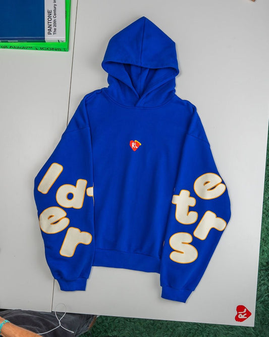 Red Letters Trust God Scattered Hoodie