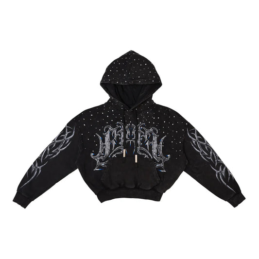 First Row Black Hoodie